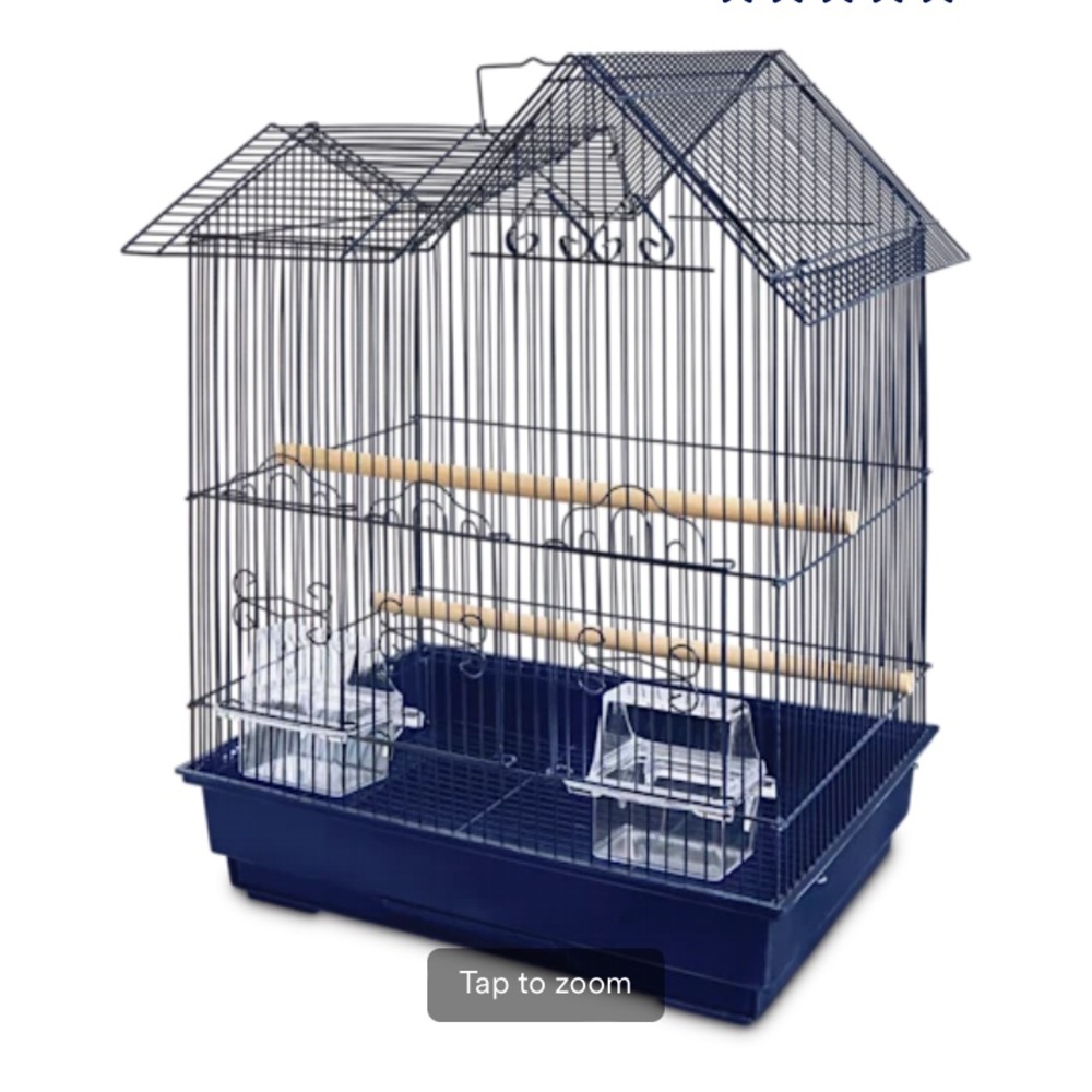 Bird Cage, does not come with the food  and water bowls